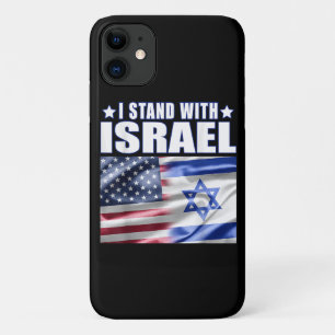 Support Israel I Stand with Israel  iPhone 11 Case
