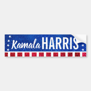 Support Kamala Harris 2024 Progress and Unity Bumper Sticker