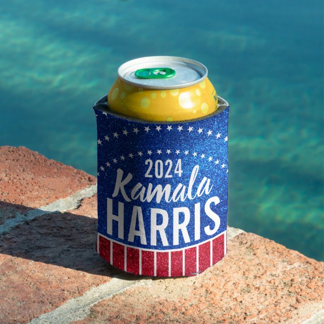 Support Kamala Harris 2024 Progress and Unity Can Cooler (In Situ Pool)
