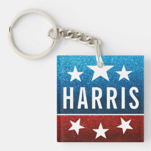 Support Kamala Harris 2024 Progress and Unity Keychain