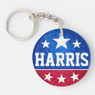 Support Kamala Harris 2024 Progress and Unity Keychain