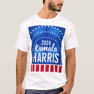 Support Kamala Harris 2024 Progress and Unity T-Shirt