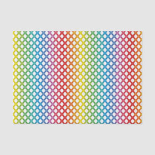 Support LGBT Gay Lesbian Rainbow Tissue Paper