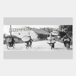 Support Live Music Sticker