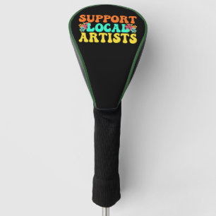 Support Local Artists For Music Lover Golf Head Cover