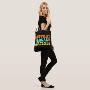 Support Local Artists For Music Lover Tote Bag