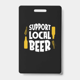 Support Local Beer Badge