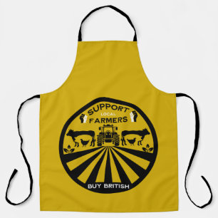 Support Local British Farm Produce Apron