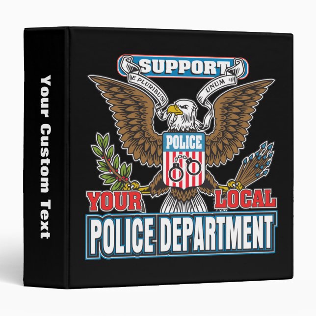 Support Local Police Binder (Front/Spine)