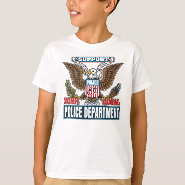 Support Local Police T-Shirt (Front)
