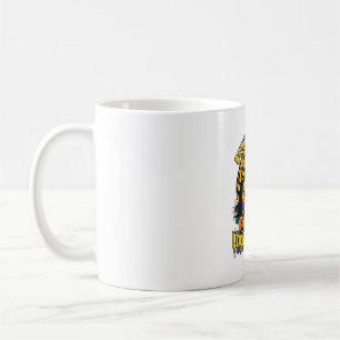 Support Local Witches Halloween Cat Witch Hat Pump Coffee Mug