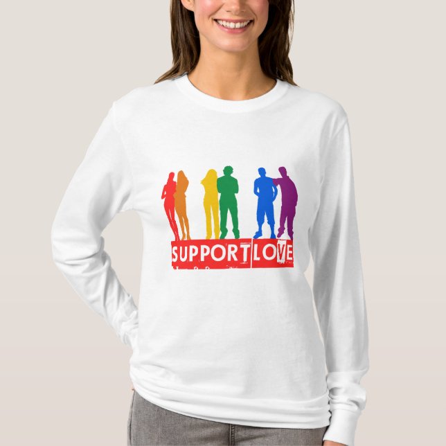 Support Love T-Shirt (Front)
