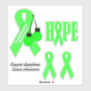 Support Lymphoma Cancer Awareness stickers