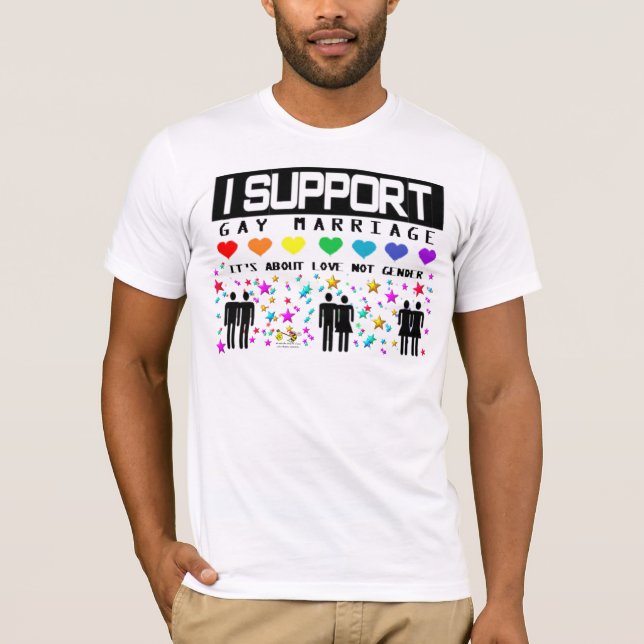 Support Marriage T-Shirt (Front)