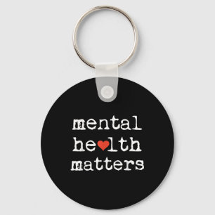 Support Mental Health S Awareness  Keychain