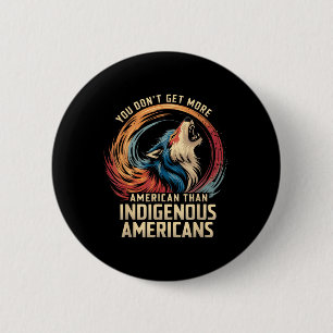 Support Native Americans Against Trump _1 2 Inch Round Button