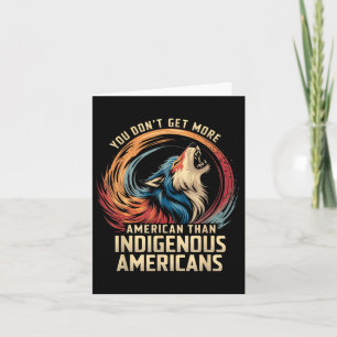 Support Native Americans Against Trump _1  Card
