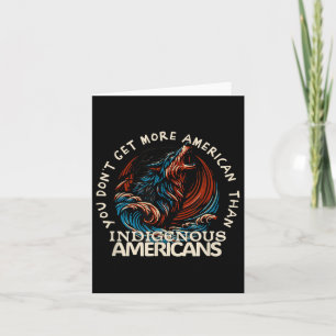 Support Native Americans Against Trump Card