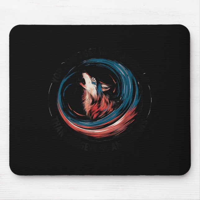 Support Native Americans Against Trump  Mouse Pad (Front)