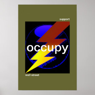 support occupy wall street poster