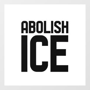 Support our immigrant Abolish Ice Protest  Window Cling