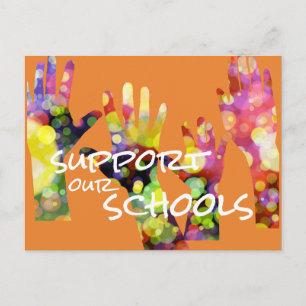 Support Our Schools Postcard