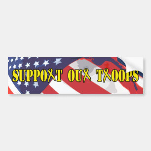 Support Our Troops Bumper Sticker