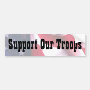 Support Our Troops Bumper Sticker