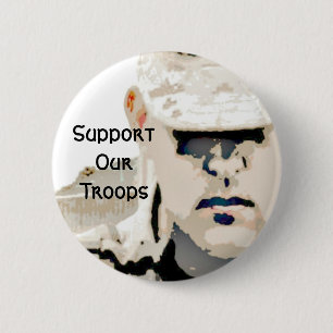 Support Our Troops Button