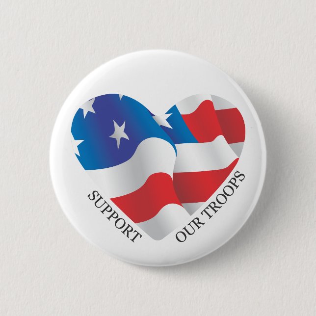 Support Our Troops Button (Front)