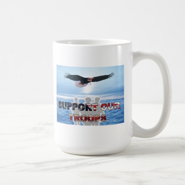 Support Our Troops Coffee Mug (Right)