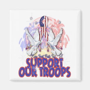 "Support Our Troops" Magnet