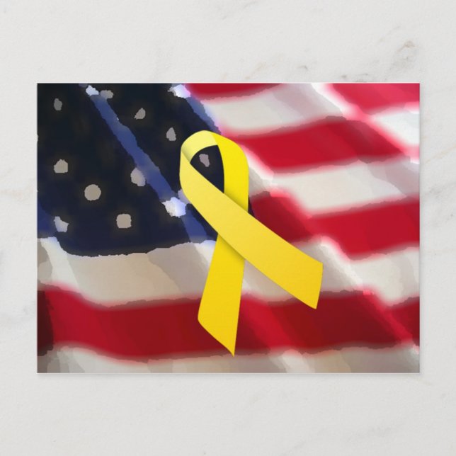 Support Our Troops Postcard (Front)