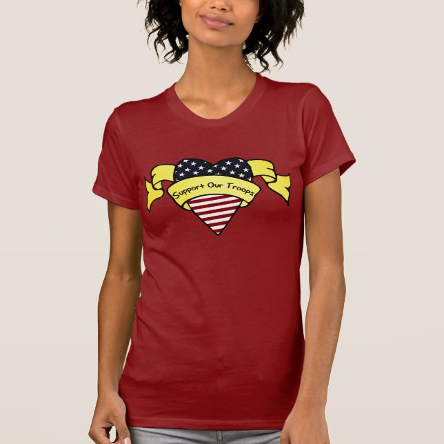 Support Our Troops T-Shirt (Front)