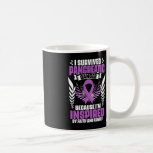 Support Pancreas Survivor Pancreatic Cancer Awaren Coffee Mug