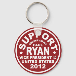 Support Paul Ryan Vice President Seal Keychain