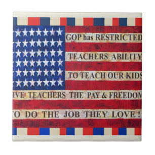 Support & Respect Our Teachers! Tile