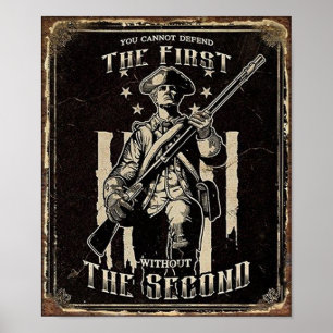 Support second amendment poster