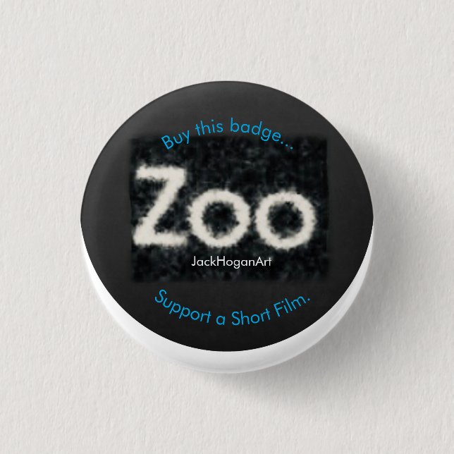 Support short film 1 inch round button (Front)