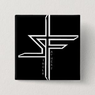 Support Single Fathers 2 Inch Square Button