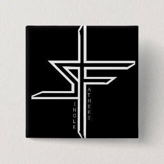 Support Single Fathers 2 Inch Square Button