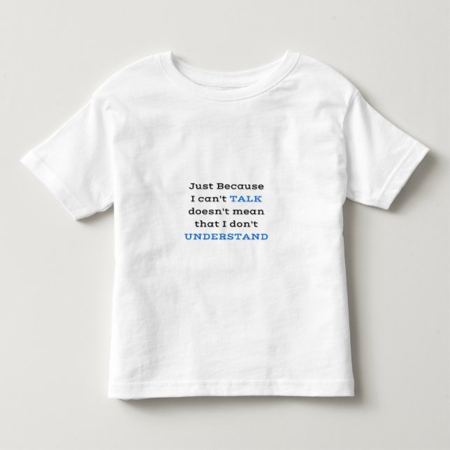 Support Speech Apraxia Awareness Shirt (Front)