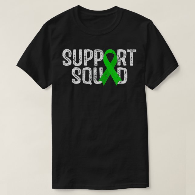 Support Squad Biliary Atresia Awareness  T-Shirt (Design Front)