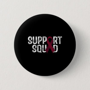 Support Squad Brain Aneurysm Awareness 2 Inch Round Button