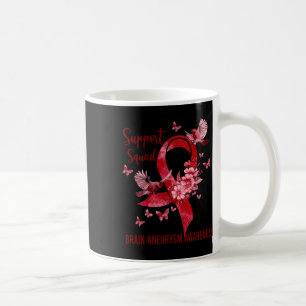 Support Squad Brain Aneurysm Awareness  Coffee Mug