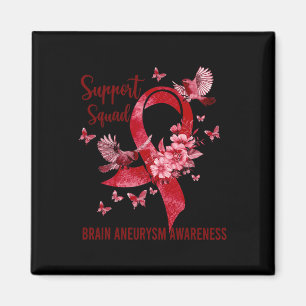 Support Squad Brain Aneurysm Awareness Magnet