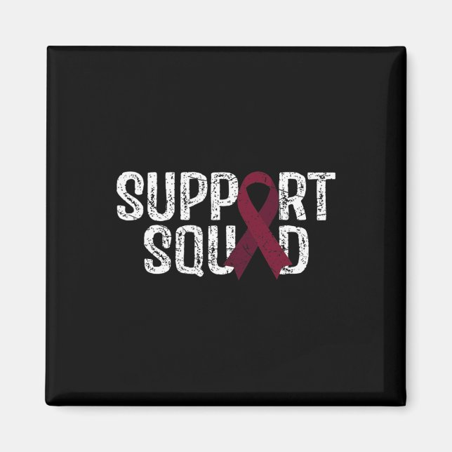 Support Squad Brain Aneurysm Awareness  Magnet (Front)