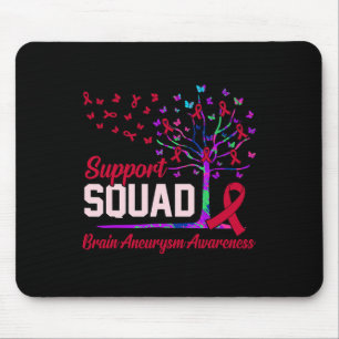 Support Squad Brain Aneurysm Awareness Month Suppo Mouse Pad