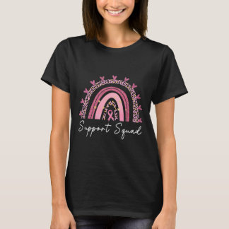 Support Squad Breast Cancer Awareness Survivor Pin T-Shirt