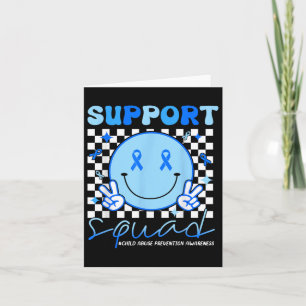 Support Squad Child Abuse Prevention Awareness Smi Card
